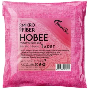 Hobee  Mikrofiber krpa 50x70cm 320GSM / roze