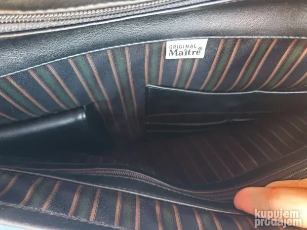 Premium kozna poslovna torba MAITRE
