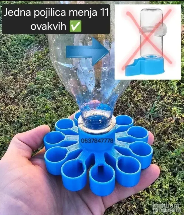 Pojilica za prepelice i sitne ptice