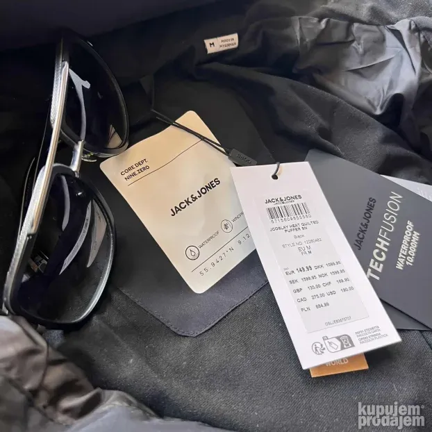 JACK&JONES ORIGINAL NOVA zimska vodootporna jakna M 10000 mm