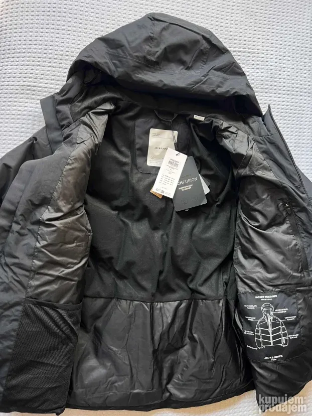JACK&JONES ORIGINAL NOVA zimska vodootporna jakna M 10000 mm