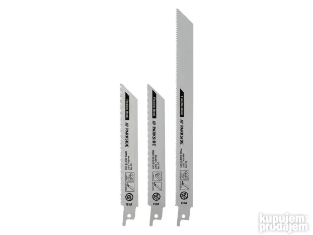 Parkside Listovi za Testeru Lisicarku 3kom Set