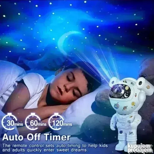 NOVO! Muzicki projektor ASTRONAUT, bluetooth projektor, astr