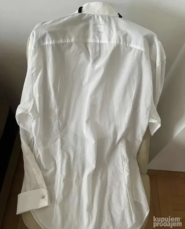 GIORGIO ARMANI bela kosulja (43) Made in Italy