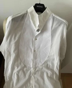 GIORGIO ARMANI bela kosulja (43) Made in Italy