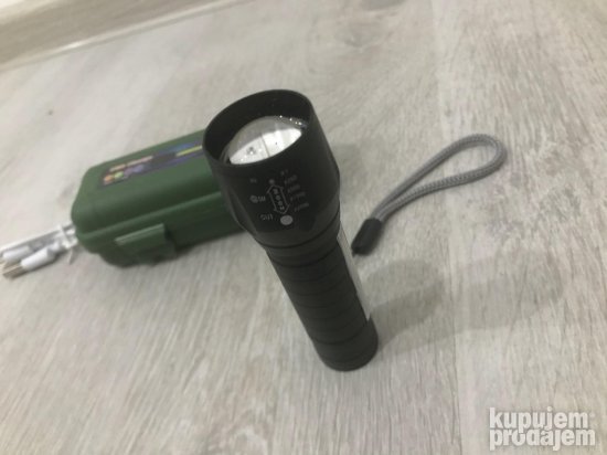 led lampa ALUMINIJUMSKA punjiva tri rezima rada