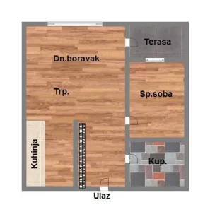 Odličan stan u izgradnji 36m2