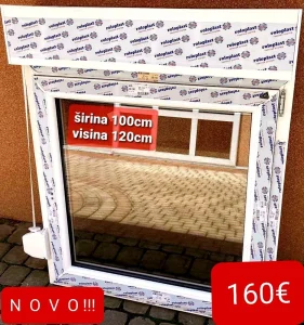 Akcija NOVI Pvc prozori sa roletnama