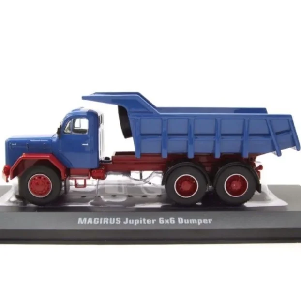IXO Magirus Jupiter 6x6 Blue/Red 1960, 1:43