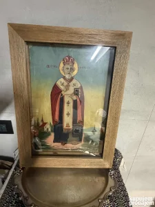 Ikona stara Pravoslavna, u Hrastovoj kutiji