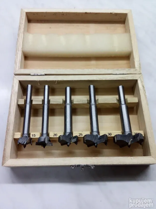Set glodala za drvo KLAP ŠARKE 5u1 15mm/35mm