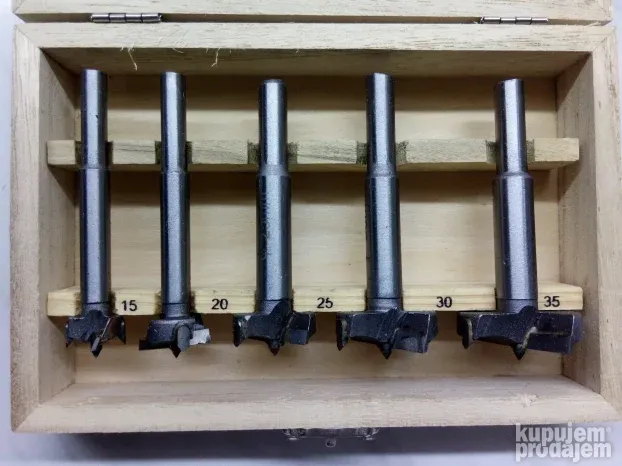 Set glodala za drvo KLAP ŠARKE 5u1 15mm/35mm