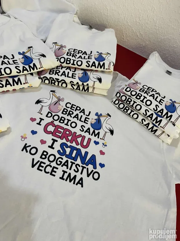 Majice sa stampom, majice sa štampom