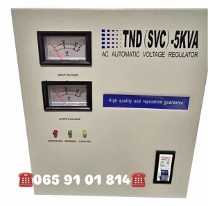 Korektor / regulator napona 5kW sa servo motorom