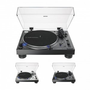 Audio-Technica AT-LP140XP BK Direct drive gramofon