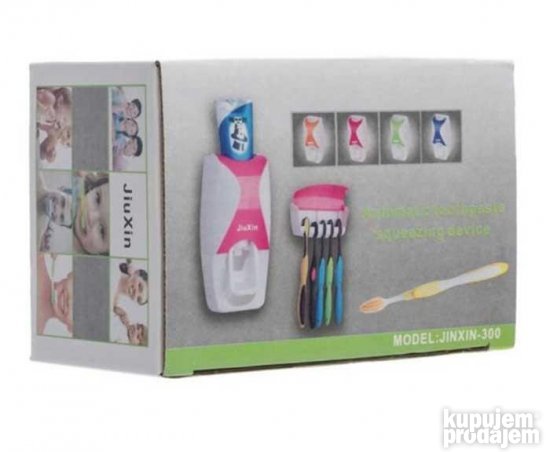 Automatski DISPENZER PASTE Za Zube Sa DRŽAČEM Četkica M2020