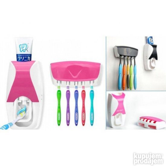 Automatski DISPENZER PASTE Za Zube Sa DRŽAČEM Četkica M2020
