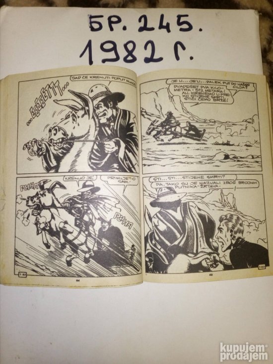 ALAN FORD br 245 iz 1982 g epizoda Ucviljeni diktator VPA