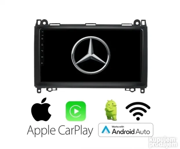 Multimedija mercedes sprinter 10 inca android,car play