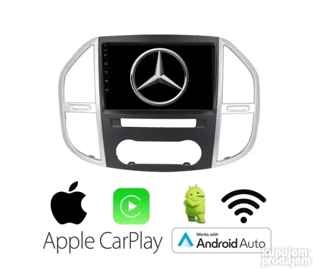 Multimedija mercedes sprinter 10 inca android,car play