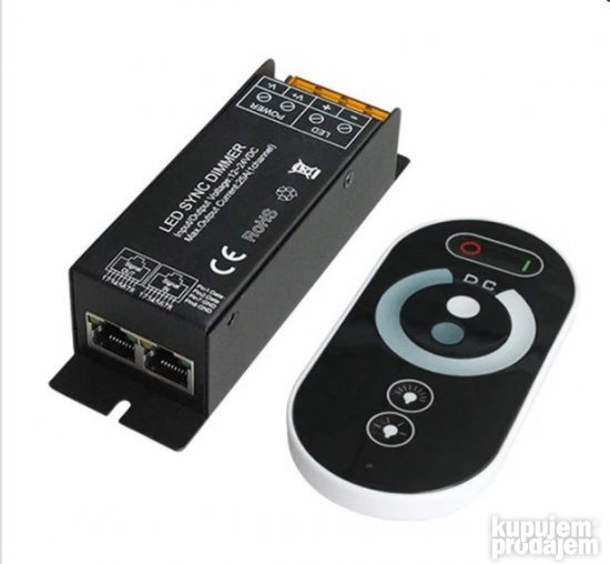 LED dimer sa daljinskim, 1x25A, 12V/24V
