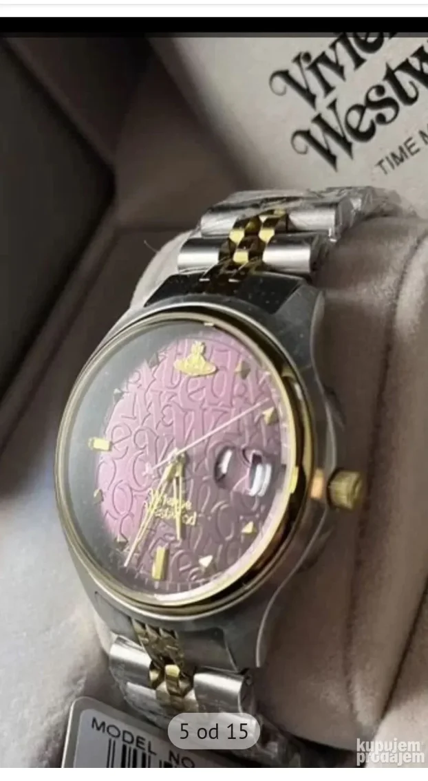 Sat Vivienne Westwood Camberwell Burgundy NOVO etik,kutija