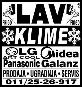 LAV frigo klima