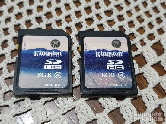 Kingston 8gb sd memorijska kartica secure digital
