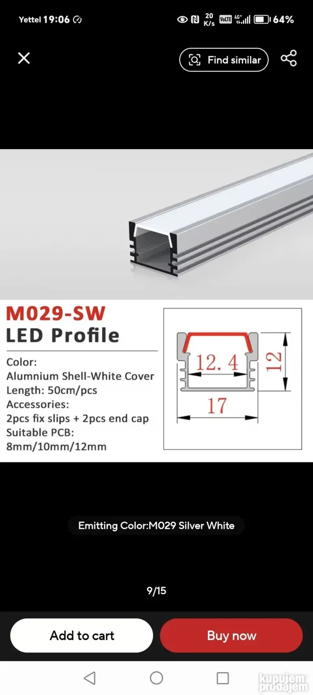 Aluminijumske kanalice za led trake