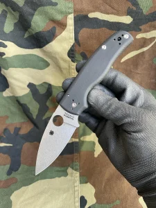 Spyderco Shaman Crni CPM S30V vrhunski preklopni noz TENK