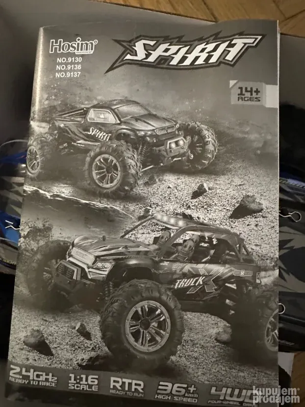 Hosim Spirit 1:16 RC auto 36km/h 9135 verzija
