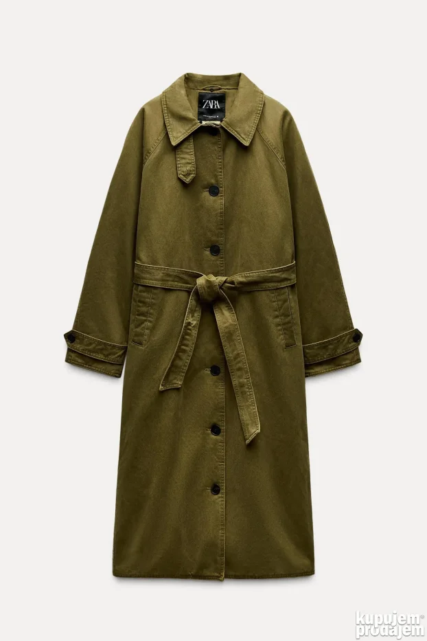 Zara ZW zenski trench coat / mantil - novo  S M