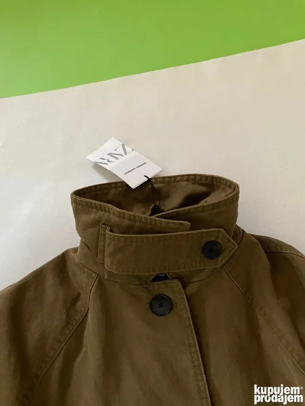 Zara ZW zenski trench coat / mantil - novo  S M