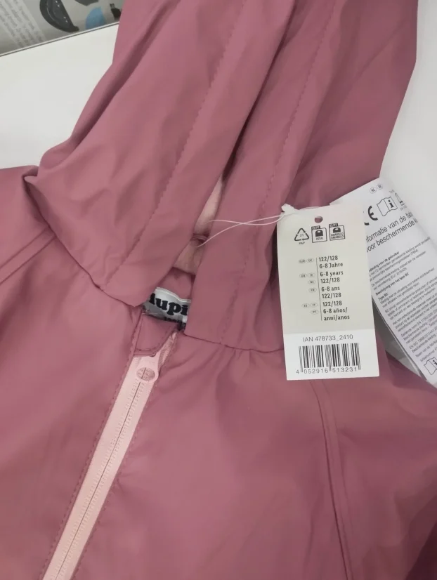 Nepromociva jakna za kisu novo 110/116