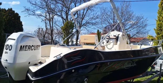 Fisherman Prestige One 19.2  5.80x2.30 m. 2018 g. Motor 100