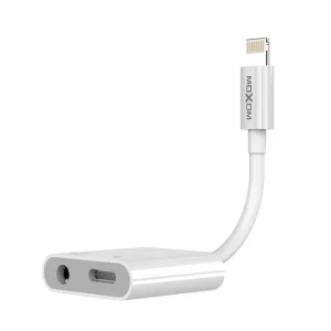 Adapter audio Moxom MX-AX15 iPhone Lightning na AUX 3.5mm (m