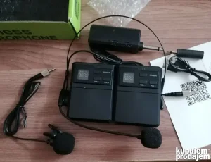 Mikrofon pilot i bubica za instrument