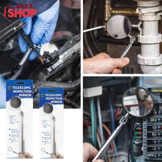 Teleskopsko ogledalo za inspekciju praktičan alat