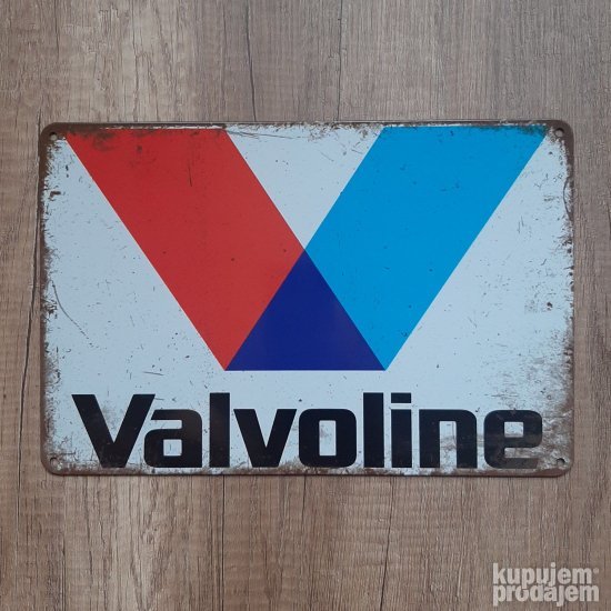 Metalna tabla VALVOLINE