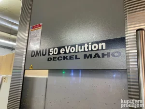 DMU 50 evolution 5osna cnc glodalica