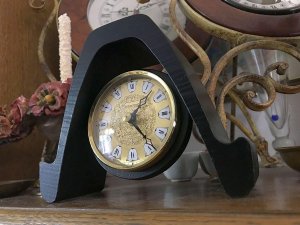 KIENZLE Art Deco masivni kaminski sat 2 kilograma