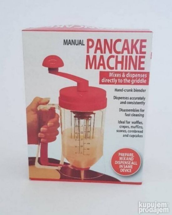 Dozer za americke palacinke I mafine-rucni mikser