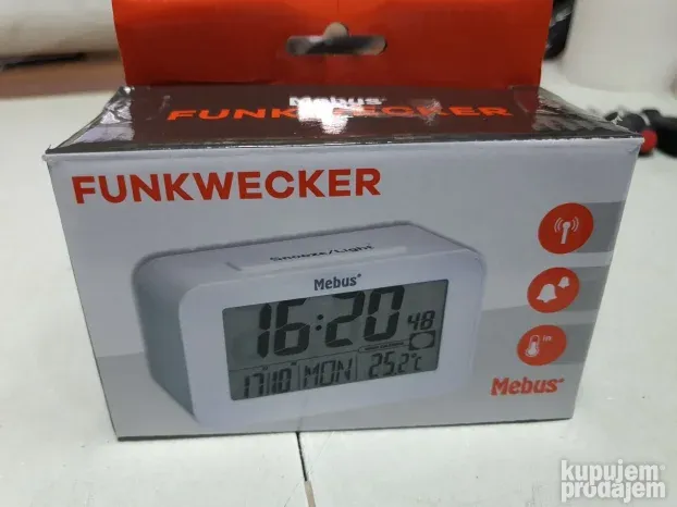 Digitalni radio alarm - Mebus