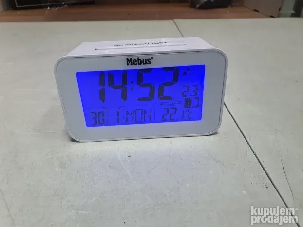 Digitalni radio alarm - Mebus