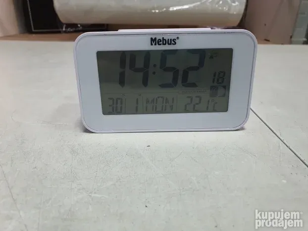 Digitalni radio alarm - Mebus