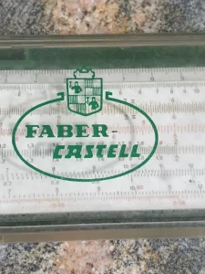 Faber Castell 111/ 54 logaritmar - šiber