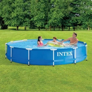 Bazen 3.66x76 Intex metal frame SA PUMPOM I FILTEROM