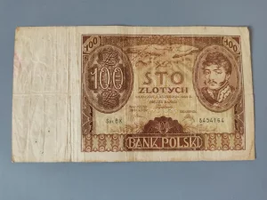 Poljska 100 zlota retko (1934)