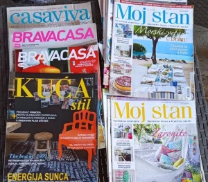 Paketska prodaja časopisa: Moj stan, Brava kasa i Kuća stil