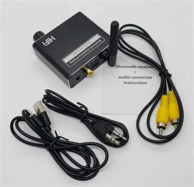 D18 DAC Bluetooth risiver konverter 192kHz dig optički spdif